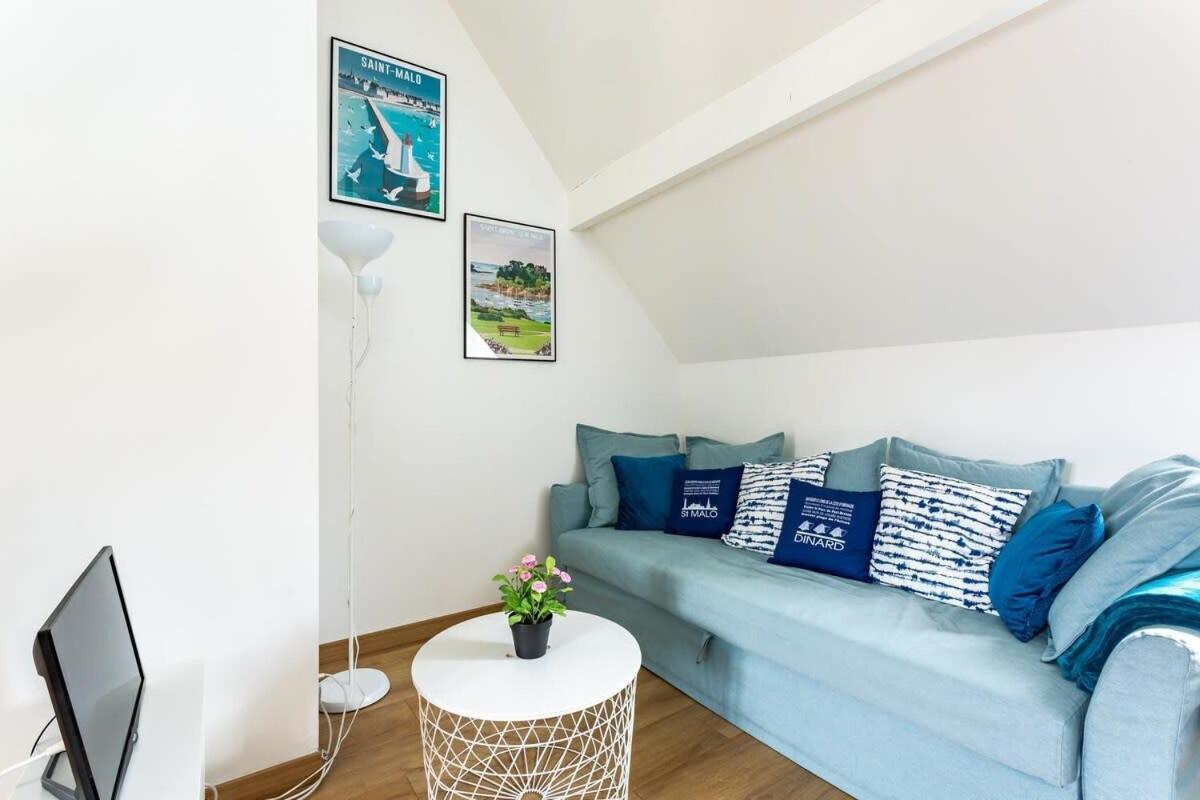 Le Petit Pastel - Joli Duplex - Proche De La Plage Apartman Saint-Malo Kültér fotó