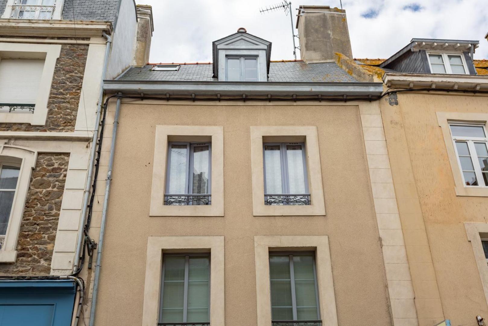 Le Petit Pastel - Joli Duplex - Proche De La Plage Apartman Saint-Malo Kültér fotó